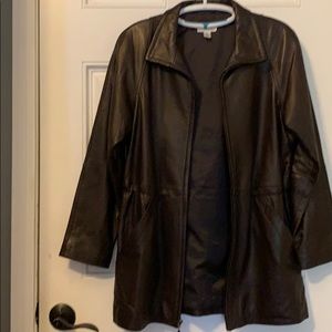 Like new soft leather Talbots size S